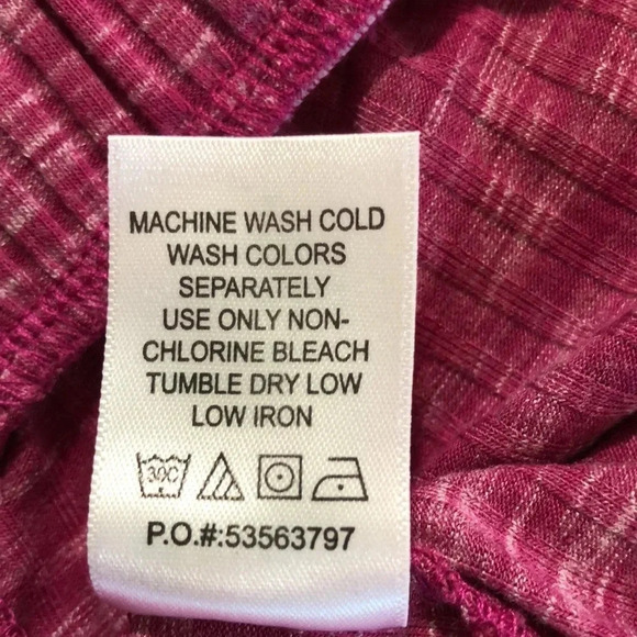 WOMAN WITHIN Fuchsia Heathered Skirt - Picture 8 of 8